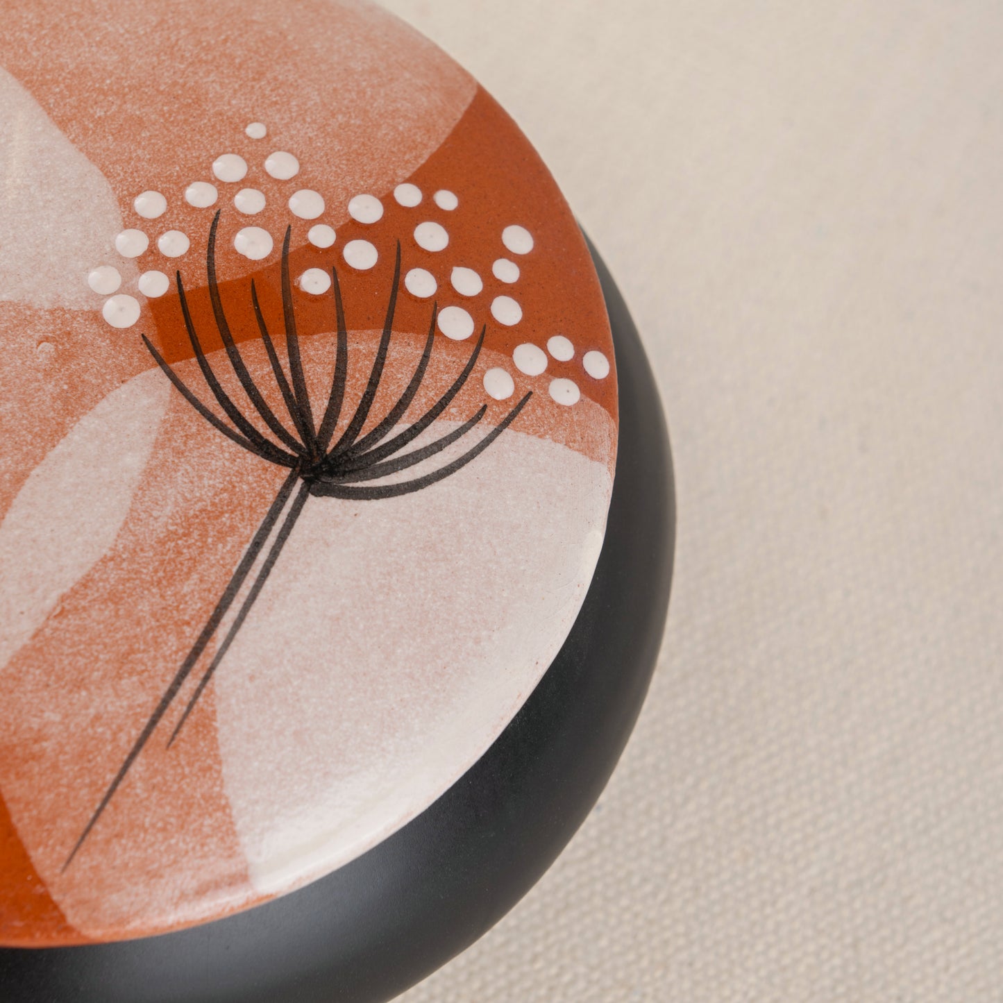 Ceramic Keepsake Box Terracotta