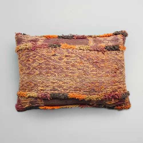 Moroccan Wool Cushion - Glow - Photo 2