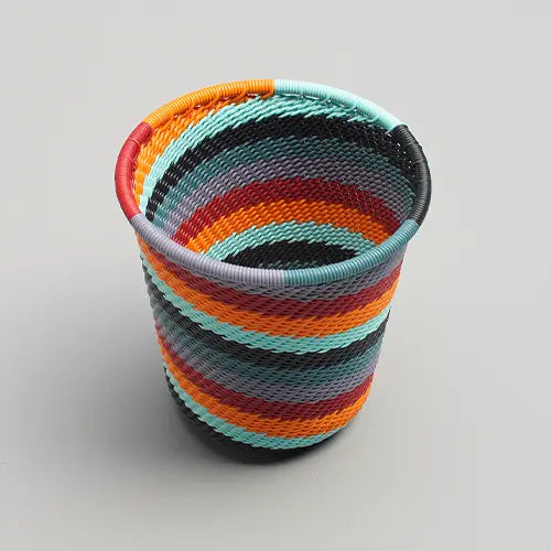 Cylinder Cup Telephone Wire- Blue Mountain - Small - Photo 1