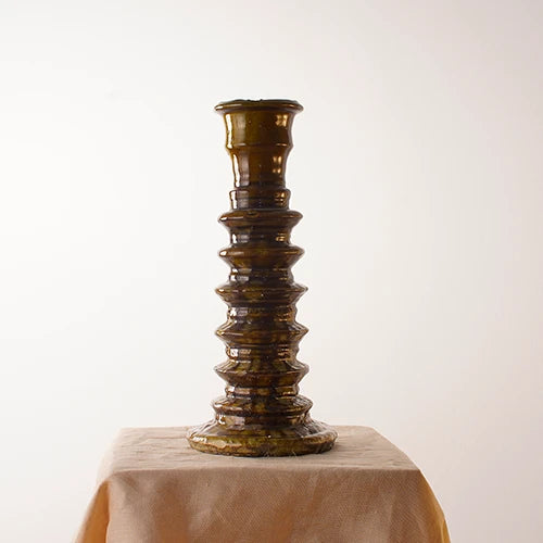 Zagora – Tall Tamegroute Candle Holder - Photo 2