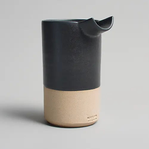Jug black pottery - Sand - Large - Photo 2