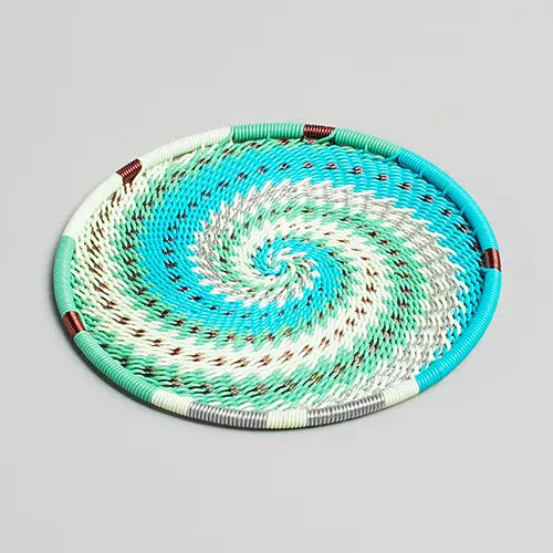 Hand Woven - Coaster - Set of 6 - Endless Summer - Medium - Photo 3