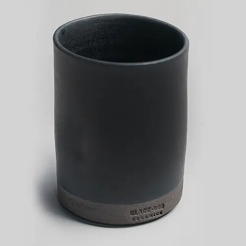 Glass Handhold - Black & Ebony - Close up