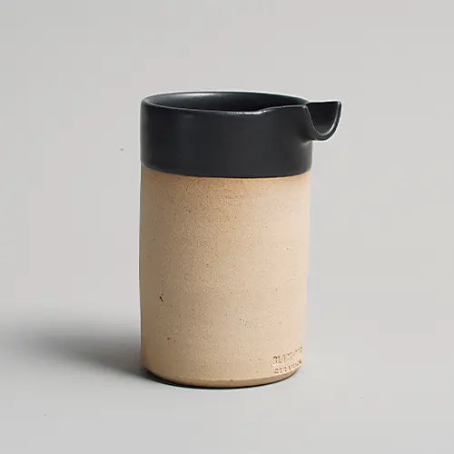 Jug black pottery - Sand - Small - Photo 2