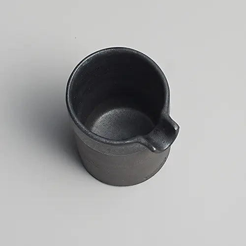 Jug black pottery - Ebony - Small - Photo 3