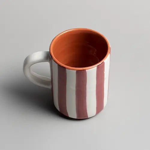 Sun Strip Mug - Teracotta - Photo 1
