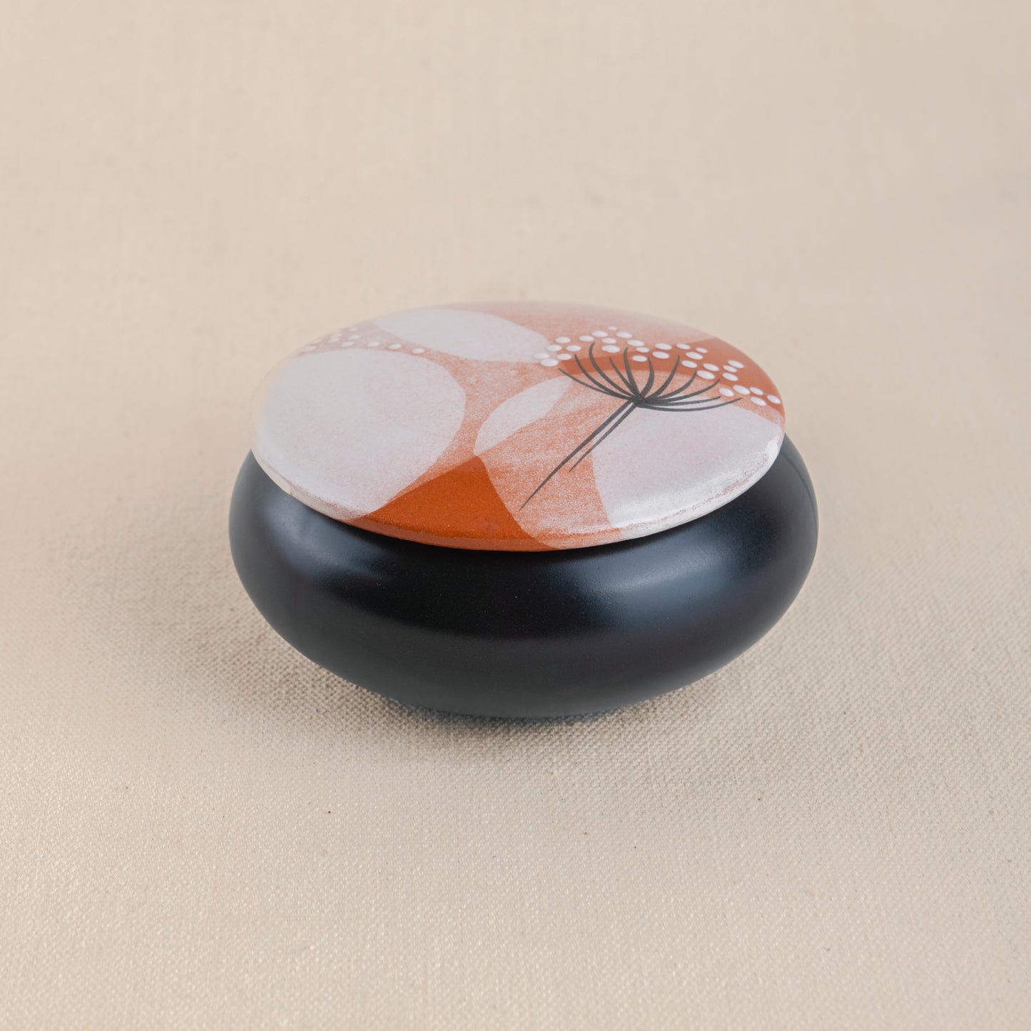 Ceramic Keepsake Box Terracotta