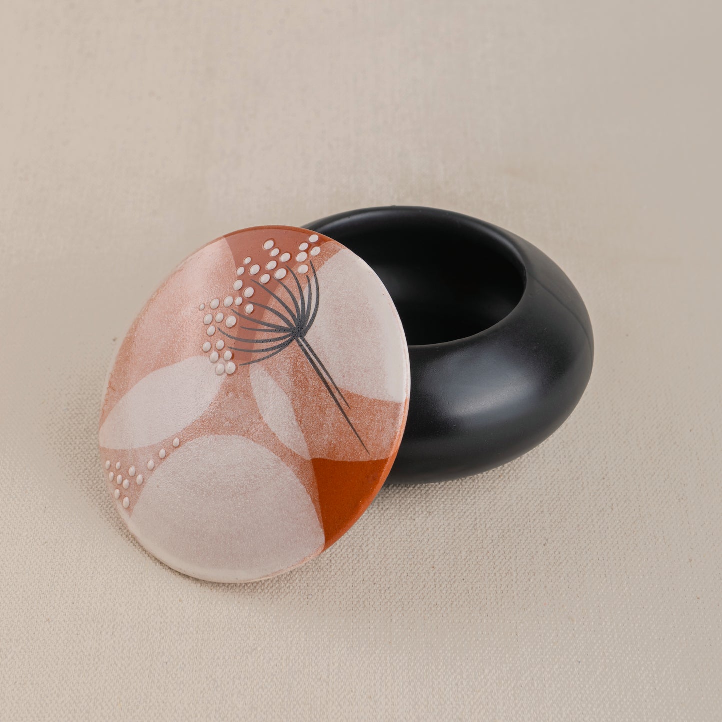 Ceramic Keepsake Box Terracotta