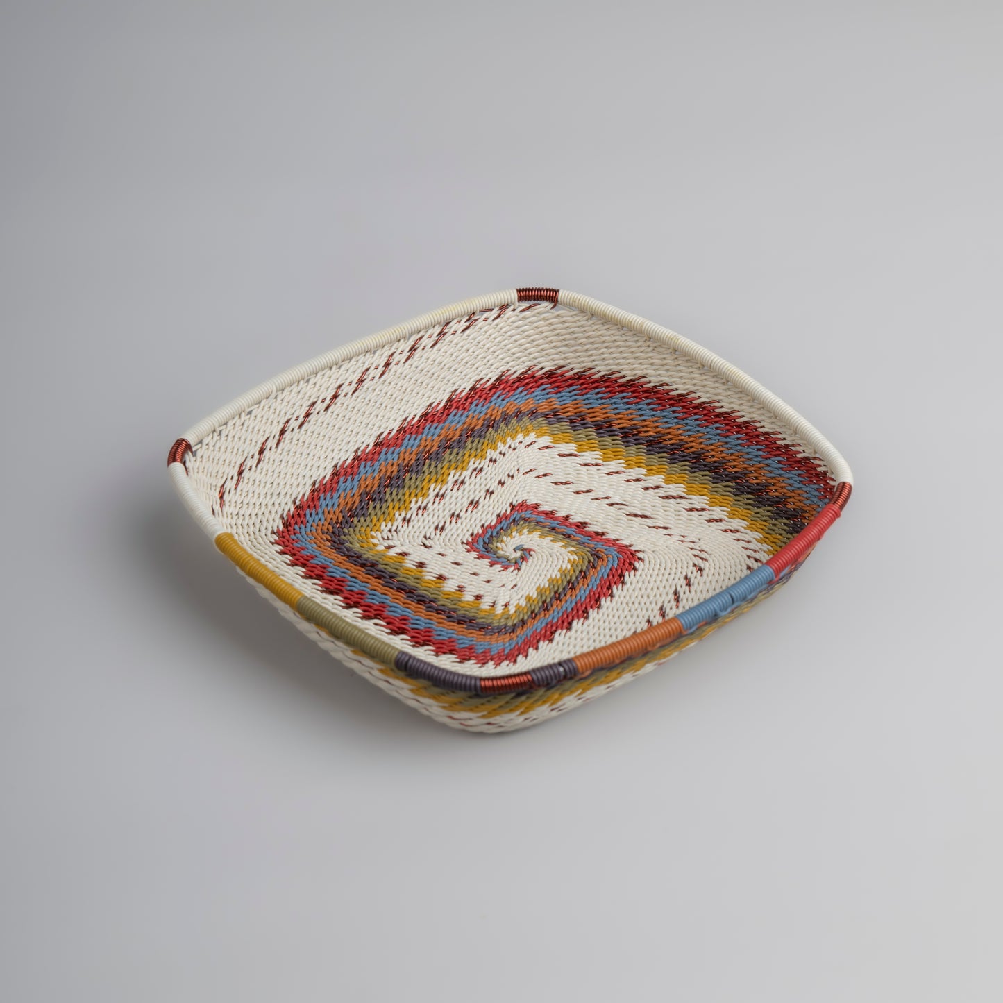 Panier carré plat - Mountain Rainbow