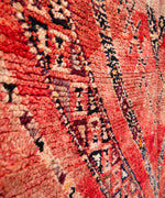 Embrace the beauty of our Ruby rug – a piece that's not just a floor covering, but a tapestry of Moroccan heritage, sustainability, and vibrant storytelling