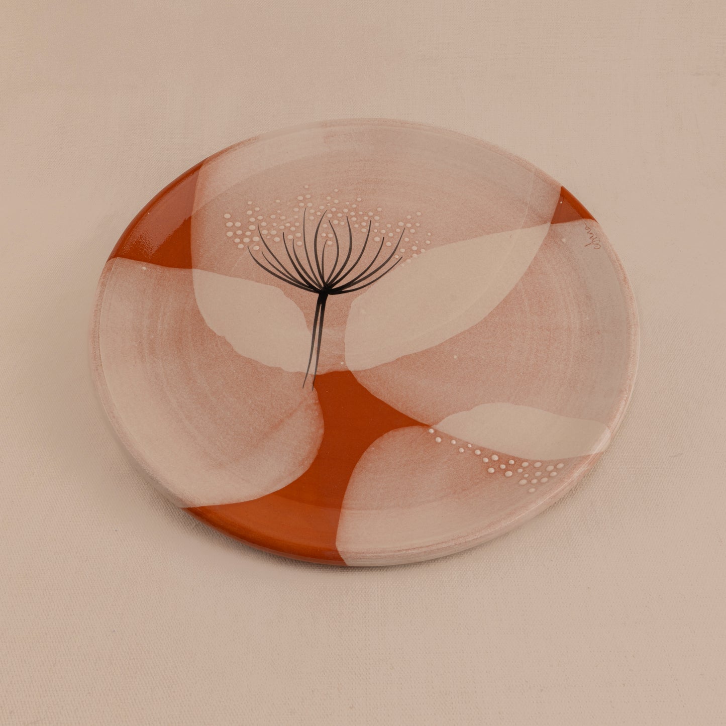 Round Plate Terracotta