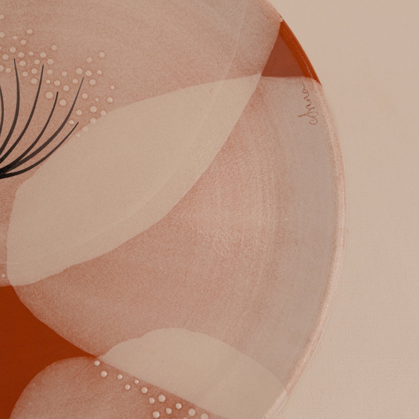 Round Plate Terracotta