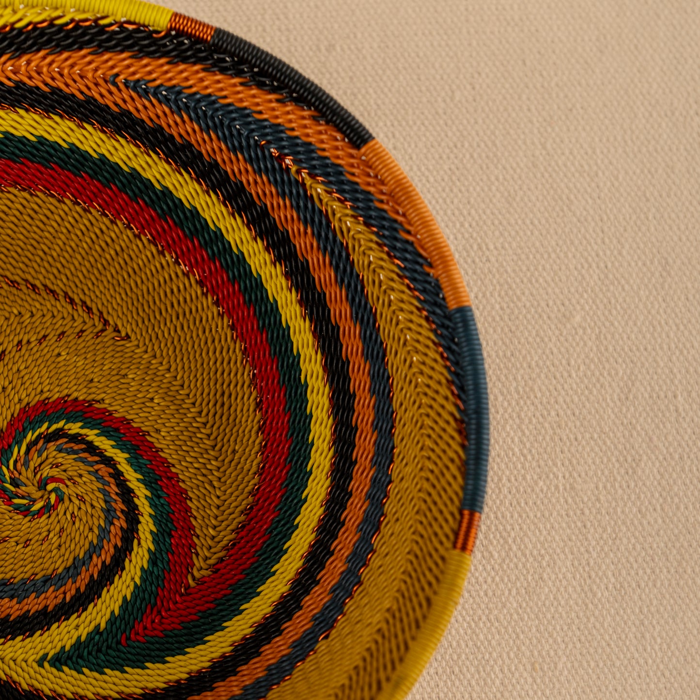 Panier Shallow - Black and White