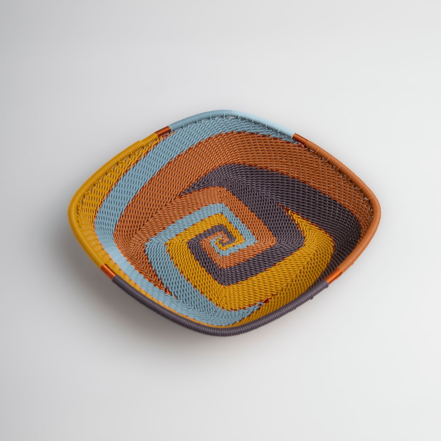 Panier carré plat - Earthy Denim