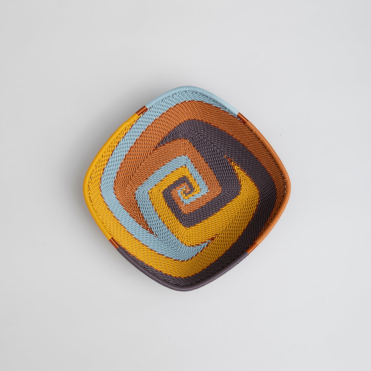 Panier carré plat - Earthy Denim