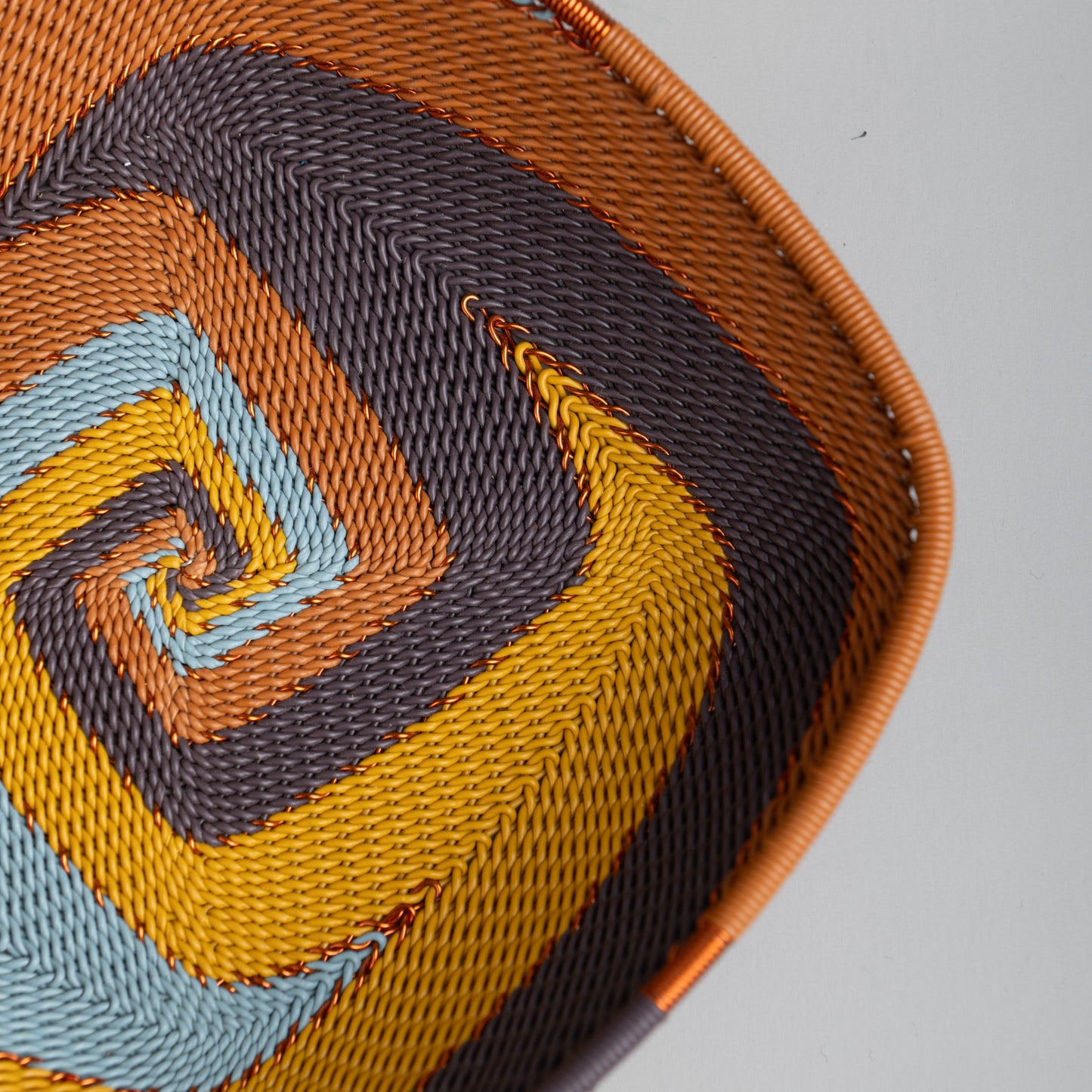 Panier carré plat - Earthy Denim