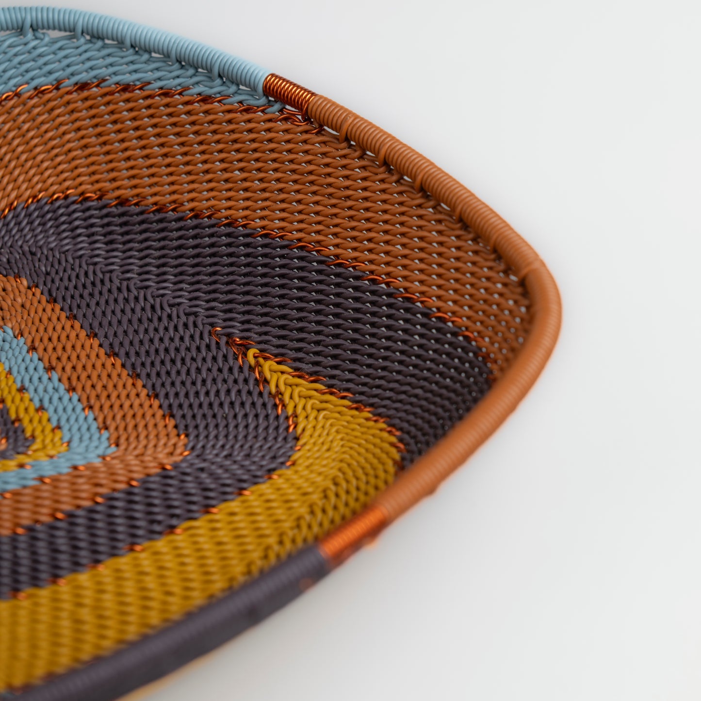 Panier carré plat - Earthy Denim