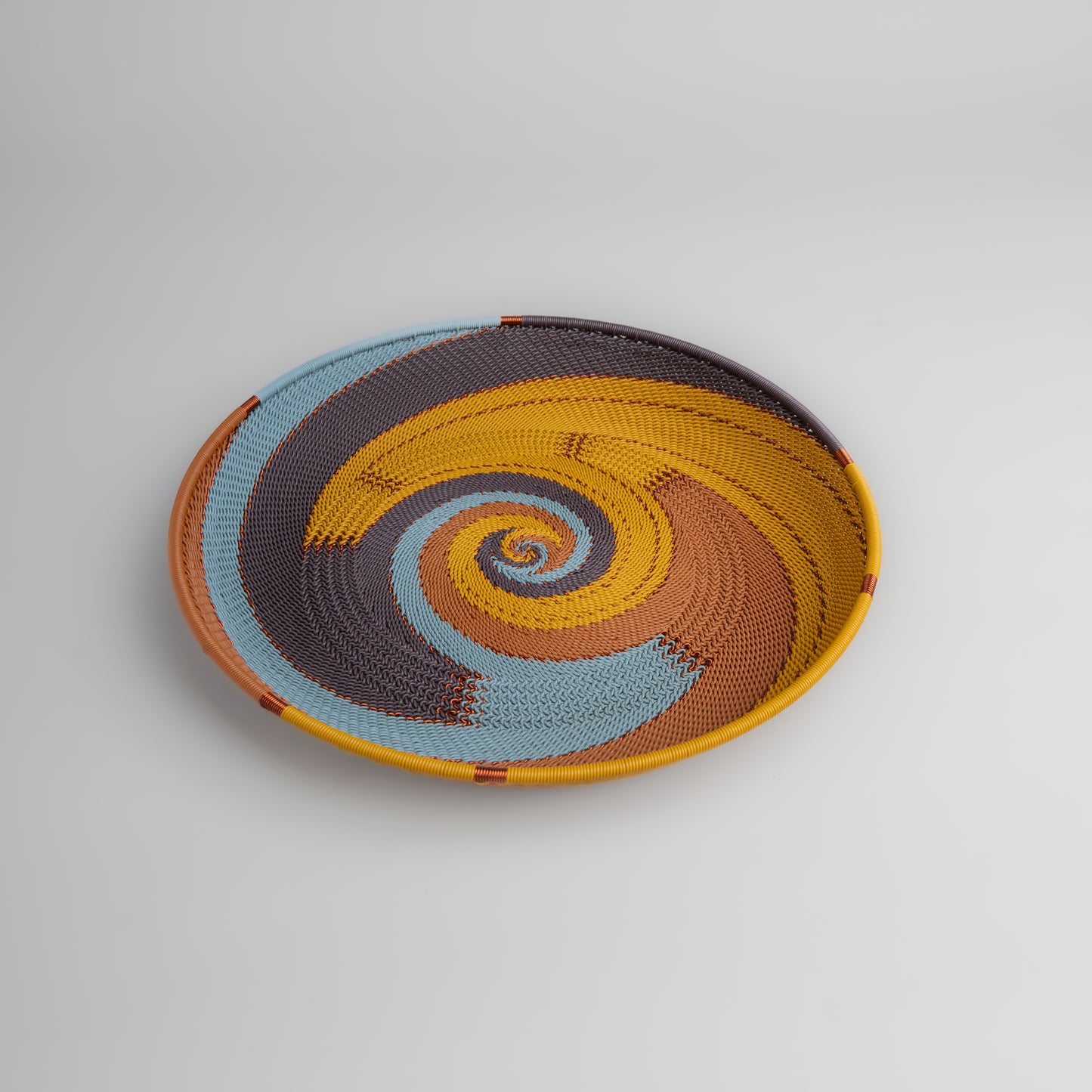 Plateau Rond - Earthy Denim