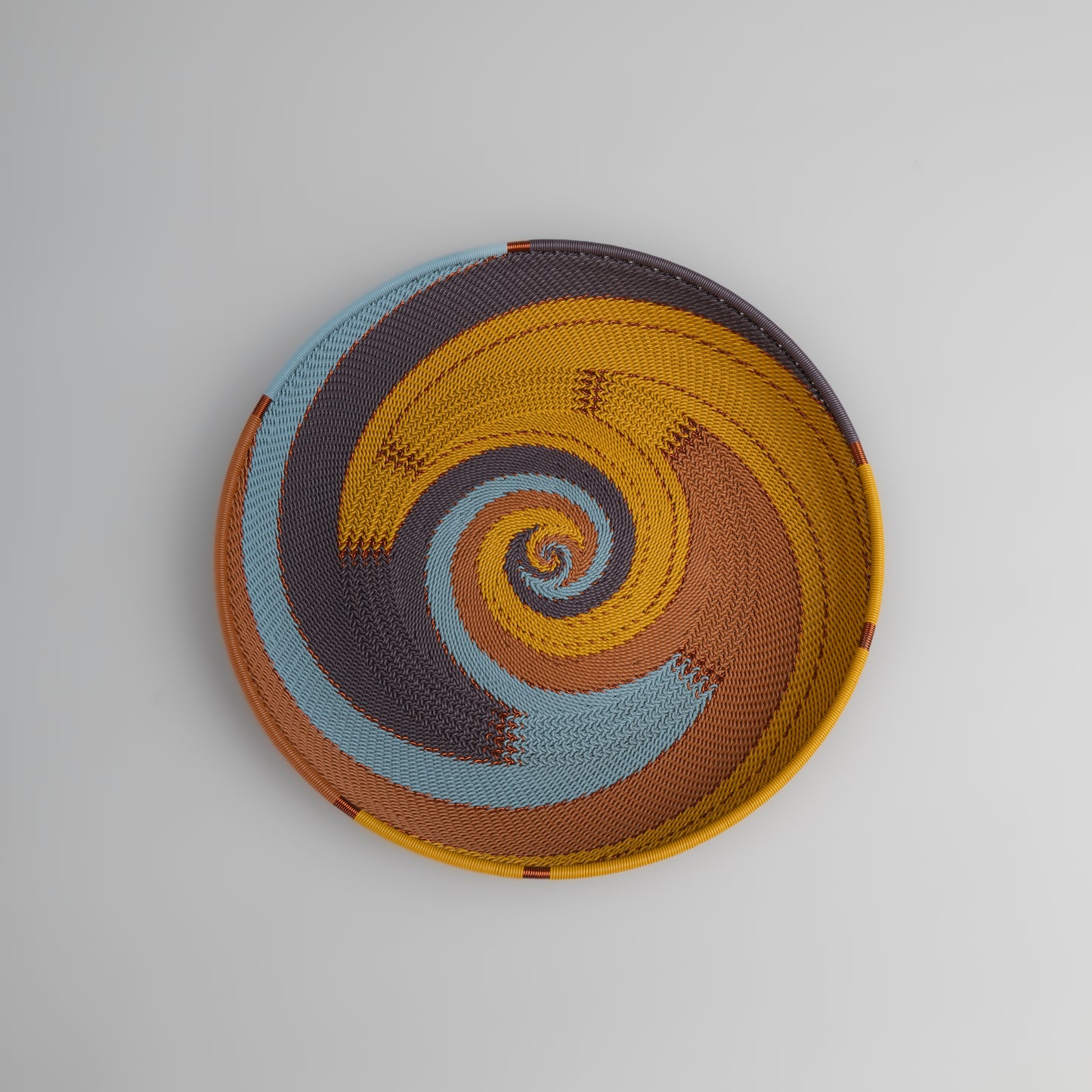 Plateau Rond - Earthy Denim