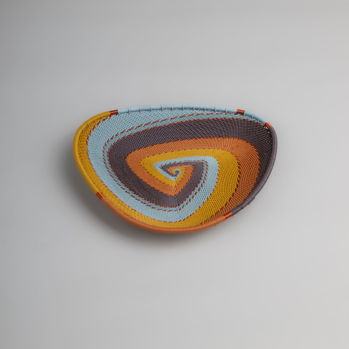 Triangle Basket - Earthy Denim