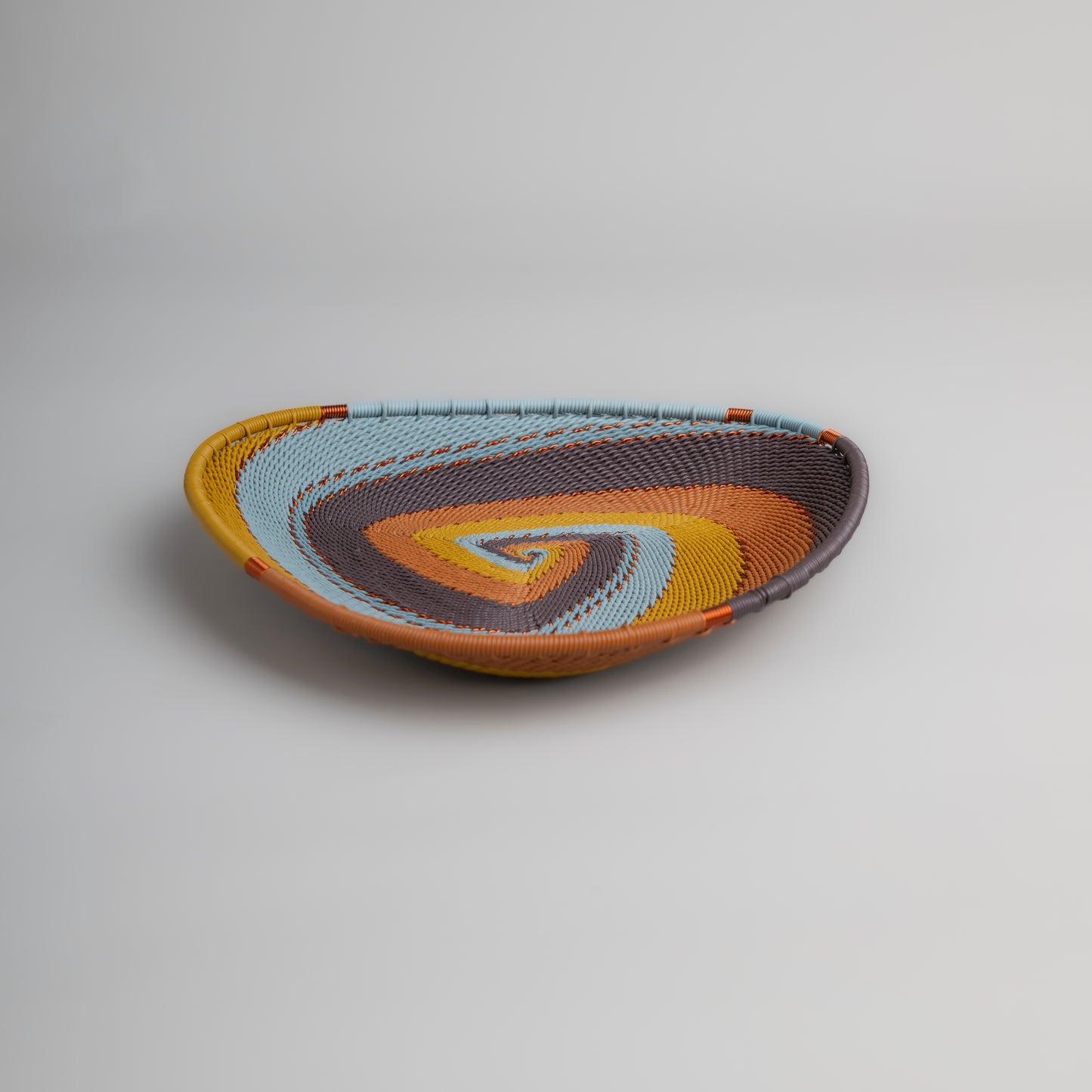 Triangle Basket - Earthy Denim