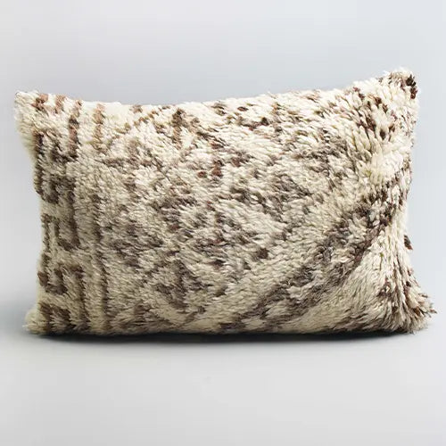 Moroccan Wool Cushion - Tribal- Photo 1