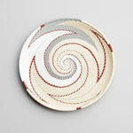 Hand Woven - Tray Round - Ivory - Medium - Photo 3