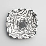 Flat Square Basket zulu - Black & White - Photo 3