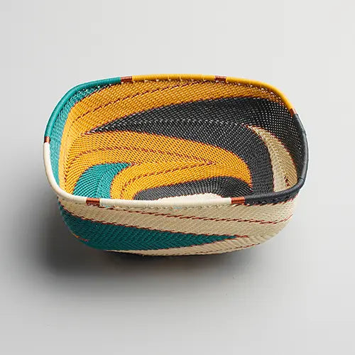 Square basket zulu wire- Sanseveria - Medium - Photo 1