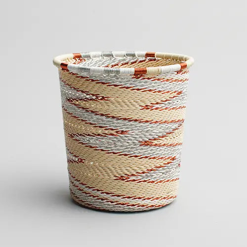 Cylinder Cup Telephone Wire - Ivory - Medium - Photo 2