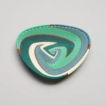 Hand Woven - Triangle Basket - Emerald - Photo 1