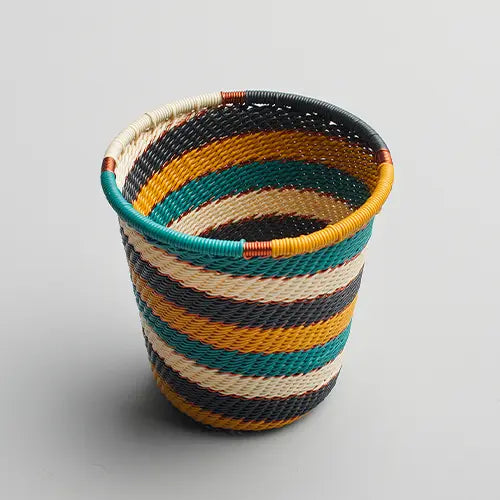 Hand Woven - Cylinder Cup - Sanseveria - Small - Photo 1