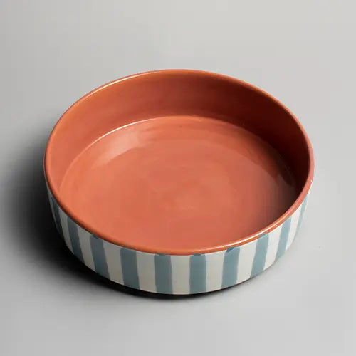 Sun Strip Serving Bowl - Blue - Photo 6