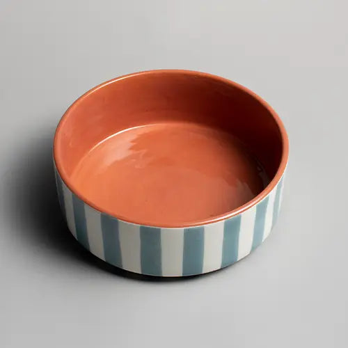 Sun Strip Serving Bowl - Blue - Photo 4