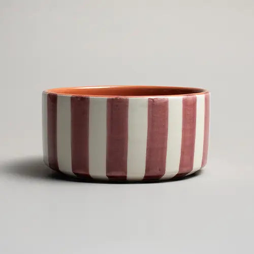 Sun Strip Serving Bowl - Terracota - Photo 3