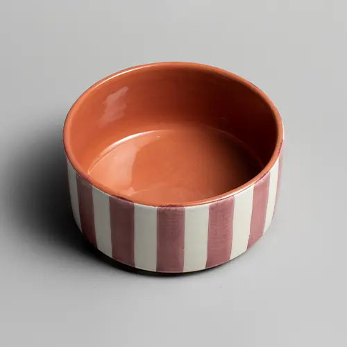 Sun Strip Serving Bowl - Terracota - Photo 1