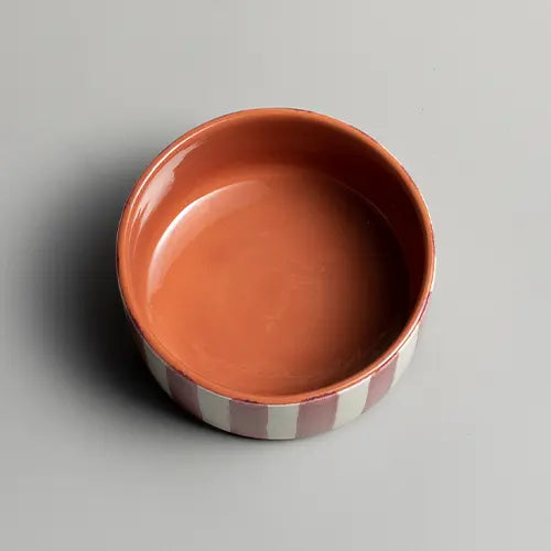 Sun Strip Serving Bowl - Terracota - Photo 2