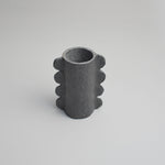 Handcrafted Paper Pulp - Mude Vase Small - Charcoal - Photo 2