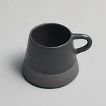 Handcrafted Ceramic - Mug Cone - Black & Ebony - Photo 1