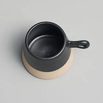 Handcrafted Ceramic - Expresso Cups Cone - Sand - Photo 3