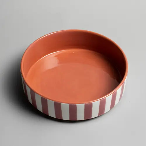 Sun Strip Serving Bowl - Terracota - Photo 6