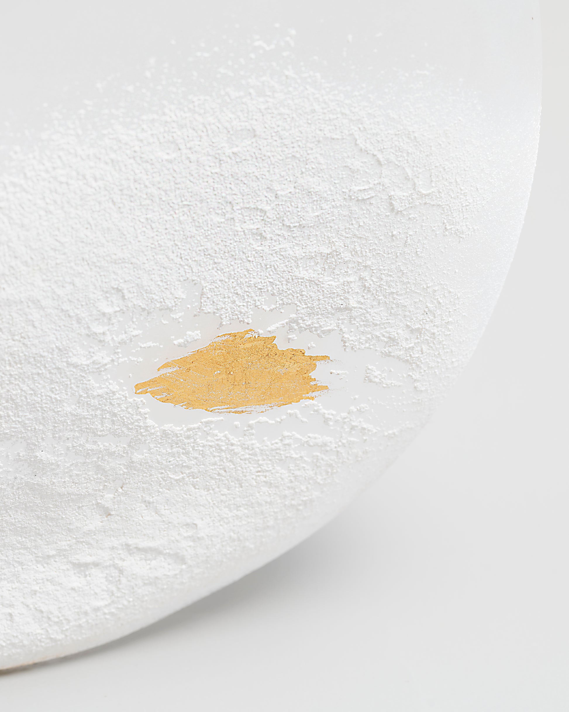 Spirit – Handblown Frosted Glass Vase - Close up